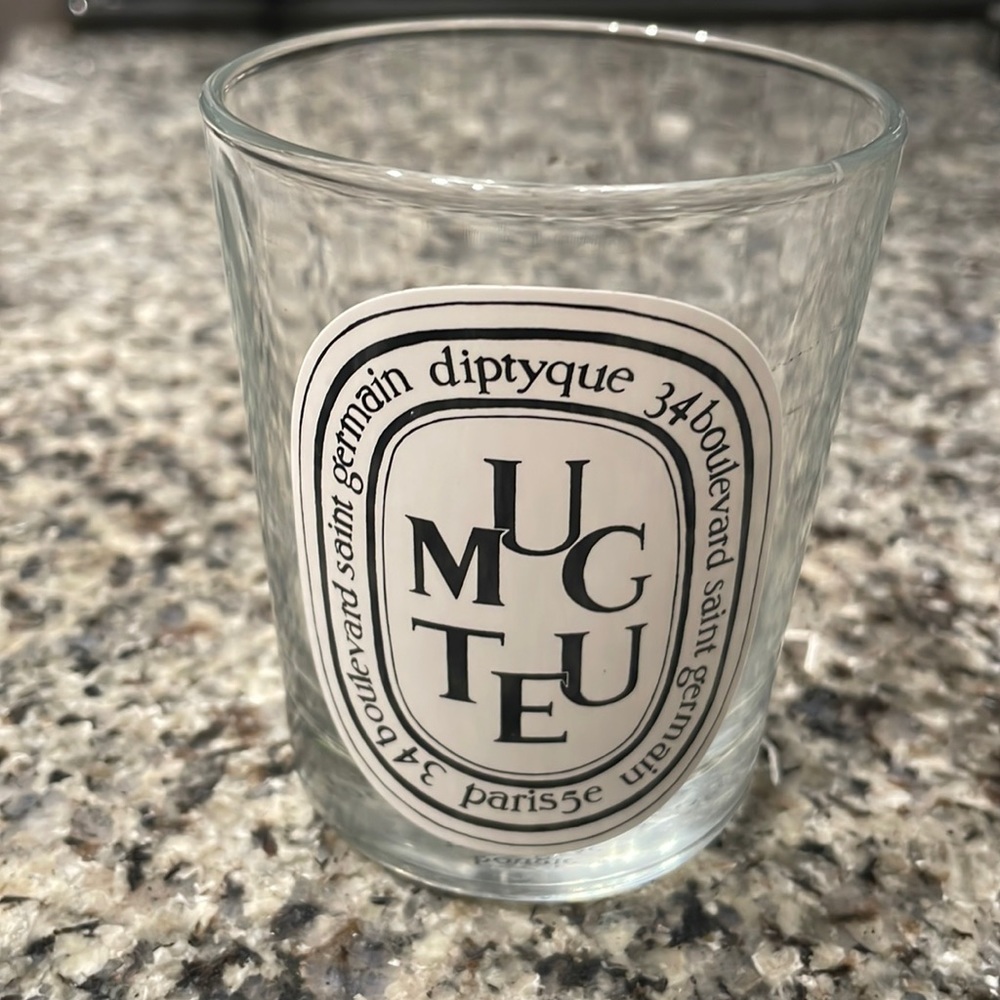 Empty diptyque candle holder Muguet full size